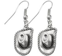 HANABASS Boucles D'oreilles Pendantes Cowgirl En Alliage, Bijoux Occidentaux Pour Femmes, Accessoire Cosplay Steampunk, Style Western, Présent Anniversaire, Mini Taille