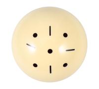 HANABASS Boule de Billard 8 Balles Beige pour Table de Billard en Résine Surface Lisse et Haute Précision pour L'entraînement