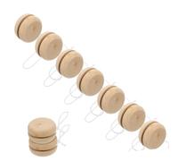HANABASS Boules Yo-yo en Bois pour Garçon Et Filles 15 Pièces, Jouet Éducatif DIY, Peinture Manuelle, Jeu Créatif pour Fêtes d'anniversaire Et Loisirs Enfantins