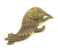 HANABASS Broche Chat Vintage Alliage Épingle à Revers Animale avec Fermoir Sécurisé Accessoire Polyvalent pour Manteaux Vestes Sacs et Écharpes