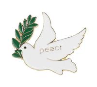 HANABASS Broche Paix Vintage pour Femmes Épingle à Revers Spirituelle pour Vêtements et Châles Accessoire Mode pour Communion et Baptême