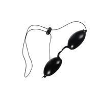 HANABASS Cache-œil De Sécurité UV Ajustable Yeux, Protection Solaire Noire, Masque Led, Usage Traitement Led, Confortable Pour Différentes Formes De Visage
