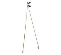 HANABASS Cadre de Support de Drapeau en Acier Inoxydable, Écarteur Réglable pour Mât, Fixation Stable pour Usage Extérieur et Intérieur, Accessoire pour Événements Festifs