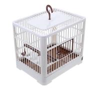HANABASS Cage à Oiseaux Petite Cage D'oiseau Stand D'oiseau Transporteur De Voyage D'oiseau Transporteur De Voyage De Perroquet Cage D'écureuil Cages De Vol pour Perruches Pigeon Abdos Café