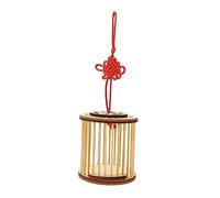 HANABASS Cage Bambou Portable pour Insectes Conteneur De Transport pour Sauterelles Et Cigales pour Observation Nature Plein Air