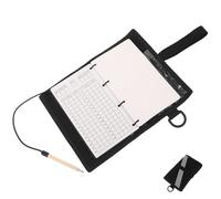 HANABASS Carnet sous-Marin Rechargeable, Tablette D'écriture sous-Marine, Papier et Tissu Imperméables, Noir, Compact, Réutilisable, pour Plongeurs, Recherches Scientifiques et Expéditions