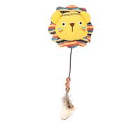 HANABASS Chat Peluche Cartoon à Mâcher pour Jeu Dentition Félins