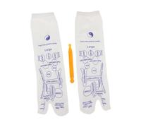 HANABASS Chaussettes Acupression Élastiques avec Bâton de Massage pour Massage Plantaire Réflexologie Chauffantes et Confortables pour Usage Quotidien et Sport