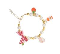 HANABASS Collier pour Chat Bijou pour Animal Chaîne Autour du Cou Décoratif pour Chiot Accessoire pour Animaux