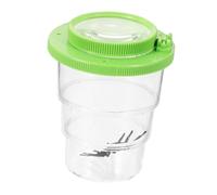 HANABASS Coupe d'observation des Insectes bac à Insectes visionneuse d'insectes loupe d'insectes pour Enfants loupe à Insectes pour Les Enfants Plastique Vert