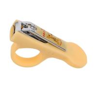 HANABASS Coupe-ongles Bébé Sûr en Acier au Carbone et Plastique Léger, Petits Ciseaux pour Couper Ongles et Soigner Cuticules, pour -nés et Tout-petits