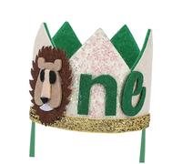 HANABASS Couronne Lion pour Chapeau de Fête Jungle Décoration Unique Couronne Élastique Artisanat pour Célébrations