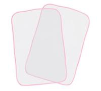 HANABASS Coussin de Repassage en Filet Rose 2pcs, Tapis de Protection Réutilisable Résistant à Haute Température pour Usage Domestique 90x40 Cm