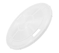 HANABASS Couvercle de Skimmer de Piscine Abs Remplacement pour Skimmer et Filtre Débris et Éclaboussures Accessoire Compatible avec Types de