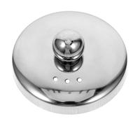 HANABASS Couvercle de Théière en Acier Inoxydable 4,6 Cm Passoire Intégrée Filtre Feuilles de Thé Accessoire pour Infusion la Cuisine et Thé