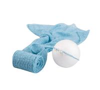 HANABASS Couverture pour Garçon Fille avec Bandeau Accessoire Photo pour Nourrisson Lange pour Immortaliser Moments Précieux