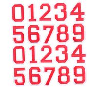 HANABASS Créez Un Style Unique - 2 Ensembles De Chiffres Thermocollants - Autocollants Autocollants - Autocollants De Numéros De Vêtements - Décoration De Maillot De Football