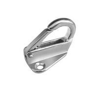 HANABASS Crochet Acier Inoxydable Marin pour Bateaux Crochets De Mouillage Clips De Corde Mousqueton à Ressort pour Fixation Amarrage De Voiliers