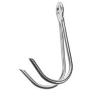 HANABASS Crochet Double en Acier Inoxydable pour Plongée sous-Marine Hameçon de Récif Portable Accessoire Léger et Robuste pour Ancrage Sécurisé en Milieu Aquatique