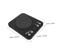 HANABASS Cuisine Induction pour Garçon Fille Réchaud de Jeu de Rôle Compact et Accessoires de Cuisine pour Filles et Tout-Petits Jeu Imitation de Cuisinière sans Piles