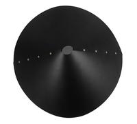 HANABASS Déflecteur pour Écureuils Protection Mangeoire Oiseaux Poteau Extérieur Barrière Anti-écureuil Accessoire Nichoir