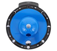HANABASS Démonstrateur De Phases Lunaires pour l'enseignement De L'astronomie, Simulateur De Phases Lunaires en Plastique pour L'apprentissage des Stem À L'école Et À La