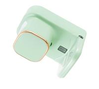 HANABASS Distributeur Automatique de Dentifrice Mural avec Étagère Doseur sans Contact Pratique pour Salle de Bain Support pour Tube de Pâte Dents Montage Facile sans Perçage Rangement