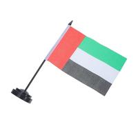 HANABASS Drapeau Fête Polyester des pour de Arabes Émirats Table Présent Symbolique Nationale Décoration Patriotique de Bureau