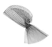 HANABASS Écharpe Filet Femme Maille Respirante avec Paillettes Foulard Cheveux Mode pour Soirée et Fête Couvre-chef Léger et Confortable