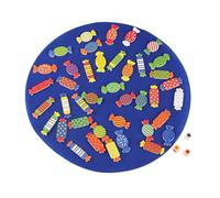 HANABASS Éducatif de des Formes Bois pour Garçon Fille Jeu de Reconnaissance des Couleurs et Motricité Fine pour Entraînement Cérébral et Jeu Parent-garçon Fille