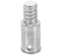 HANABASS Embout Fileté en Alliage d'Aluminium 20,4 MM pour Manche à Balai Métallique, Kit de Réparation pour Balai-Brosse, Remplacement Compatible Perche Télescopique, Usage Ménage et