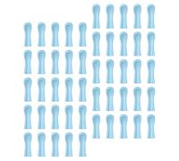 HANABASS Embouts de Rechange en Silicone Souple pour Nettoyage des Oreilles 100 Pièces 12 X 35 MM Compatibles Outils d'Extraction du Cérumen Accessoires Sûrs pour Soins Auriculaires à