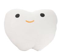 HANABASS en Peluche de Dent Coussin Décoratif Doux en Coton PP Peluche Câline pour Dentition et de Canapé Présent Créatif pour Garçon et Filles