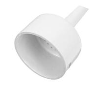 HANABASS Entonnoir Büchner et Transfert D'huiles Essentielles en Céramique Blanc 80mm sans Éclaboussures pour Laboratoire Joint Étanche, pour Expériences Scientifiques