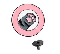 HANABASS Épingle Ronde en Alliage Griffe de Chat Rose Accessoire Décoratif Délicat et Agréable Peau, pour Orner Vêtements et Paquet Style Créatif