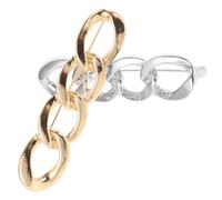 HANABASS Épingles à Nourrice Pour Vêtements Lot De 2 Système Anti-déchirure En Métal Doré, Clips Ajustables Pour Jupes Et Pantalons, Accessoires Pour Femmes