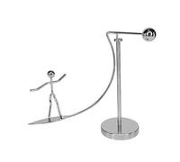 HANABASS ’équilibre en Fer Sculpté Thème Surf, Décoration de Bureau Oscillante, Ornement Artistique en Métal, Accessoire Éducatif pour Sciences et Apprentissage, Présent Original