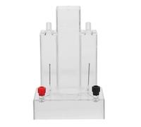 HANABASS Équipement D’Électrolyse de L’Eau Petit Format Appareil Pédagogique Compact pour Production D’Oxygène ’Hydrogène Matériel Expérimental Portable pour Laboratoire et Enseignement