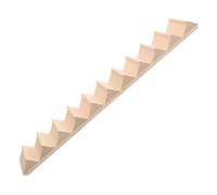 HANABASS Escalier Miniature Bois pour Maison de Poupée Décoration Vintage sans Rampe Accessoire pour Mini Maison pour Ajouter Une Atmosphère Chaleureuse et