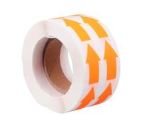 HANABASS Étiquette Autocollante sans Danger Mains Détails Soignés Fluo Orange 1×3 Cm en Papier pour et Usage Domestique