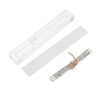 HANABASS Étui à Mezouza en Acrylique pour Décoration de Bénédiction Juive, Installation Rapide, Design Élégant pour Mariages et Fêtes Religieuses