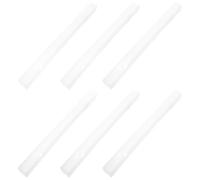 HANABASS Étui de Rangement Transparent pour 6 Brochettes, Tube Fin Anti-déversement en Plastique Réutilisable, Porte-ustensiles de Camping Léger pour Barbecue en Plein Air, Organisation