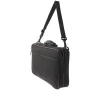 HANABASS Étui Hautbois en Cuir Pu Noir Doublure Peluche Anti-chocs, Coffret de Rangement en Bois Solide, Paquet de Transport Toile Bandoulière pour Accessoires Hautbois - 2 Pièces