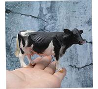 HANABASS Figurine Vache Réaliste Miniature Animal Ferme Décoratif Educatif Compact pour Garçon Fille