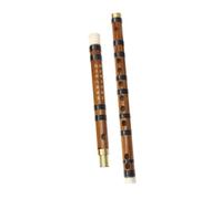 HANABASS Flûte Bambou Chinoise G Clé Deux Sections Débutant Étudiant Instrument Traditionnel Pratique