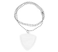 HANABASS Guitar Plectrum Necklace Transparent Holder Box Pendant Lightweight Pick Storage Organizer For Musicians Stage Practice And Travel