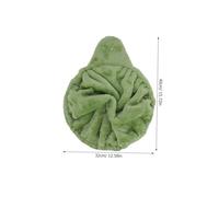 HANABASS Hamac de Remplacement en Peluche Douce 30 CM Vert pour Arbre à Chat Coussin Suspendu Confortable et Résistant aux Griffures Accessoire Lavable pour Chatons et Chats Adultes