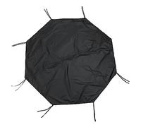 HANABASS Housse De Protection Imperméable pour Cage Et Enclos Chiens Oxford Résistant Anti-UV Couverture Toit pour Chenil Extérieur Et Intérieur Noir