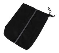 HANABASS Housse de Protection pour Rétroviseurs Extérieurs de Voiture 210d Oxford Imperméable Noire Bande Réfléchissante, Dimensions 33x27 Cm, Accessoire Anti-neige pour Stationnement