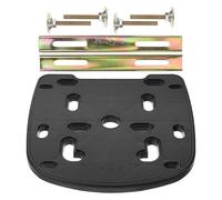 HANABASS Kit de Fixation pour Porte-Bagages Arrière Moto Base Renforcée avec Vis Platine et Accessoires pour Valise Top Case Compatible Multiples Modèles Montage Sécurisé